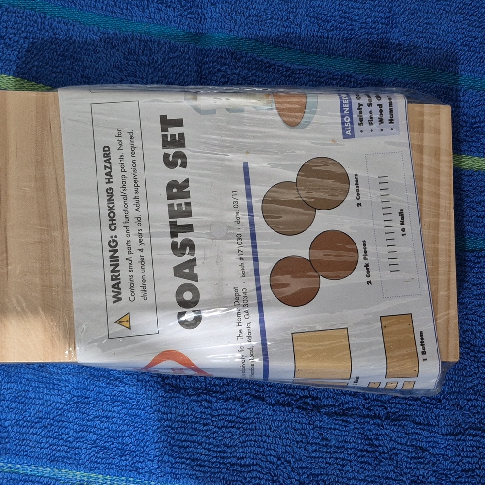 Wooden Coaster Set